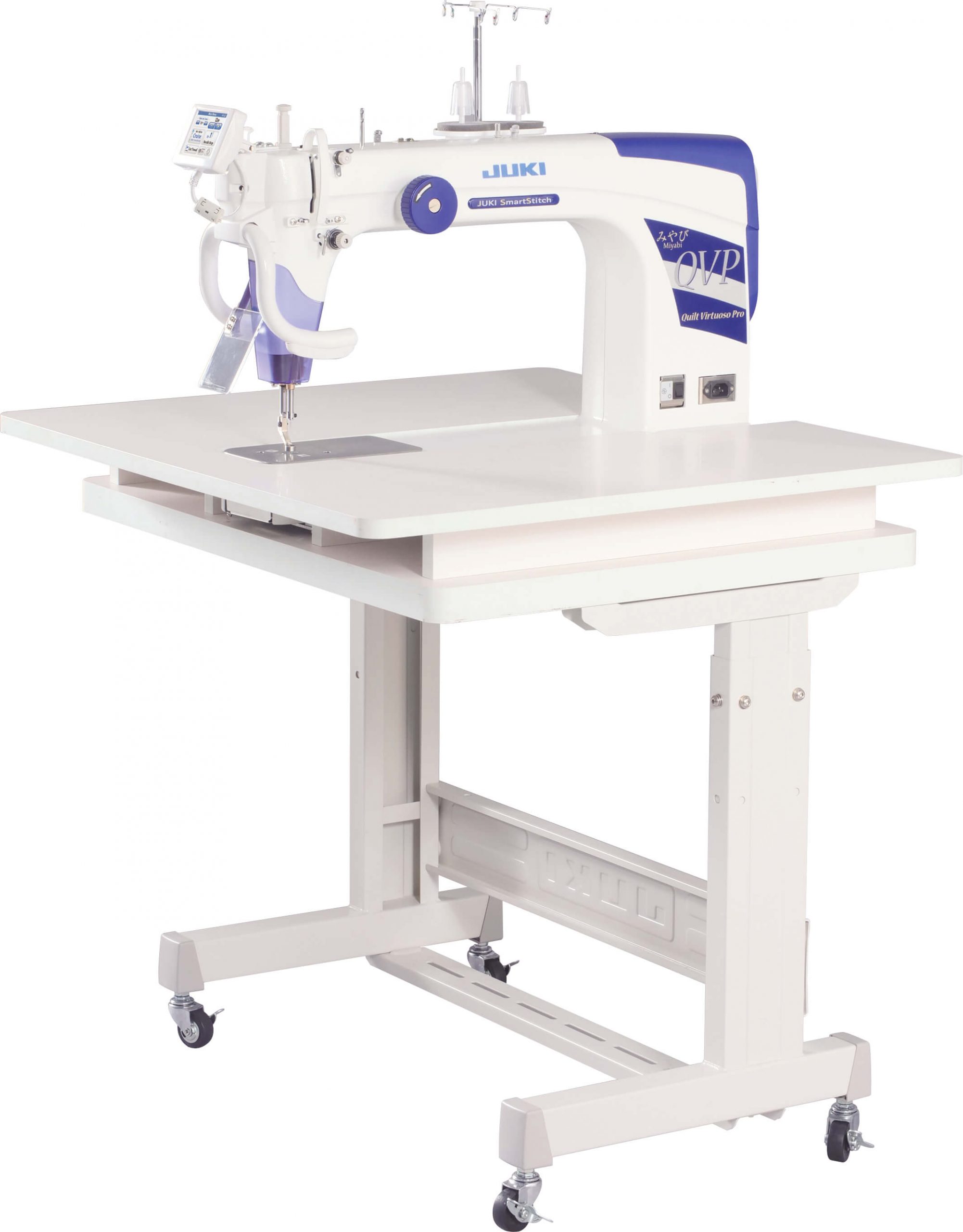 Juki Miyabi J-350QVP Sit Down Long Arm Quilting Machine
