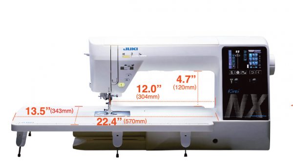Juki HZL-NX7 KIREI Computerized Quilting and Sewing Machine - Image 4